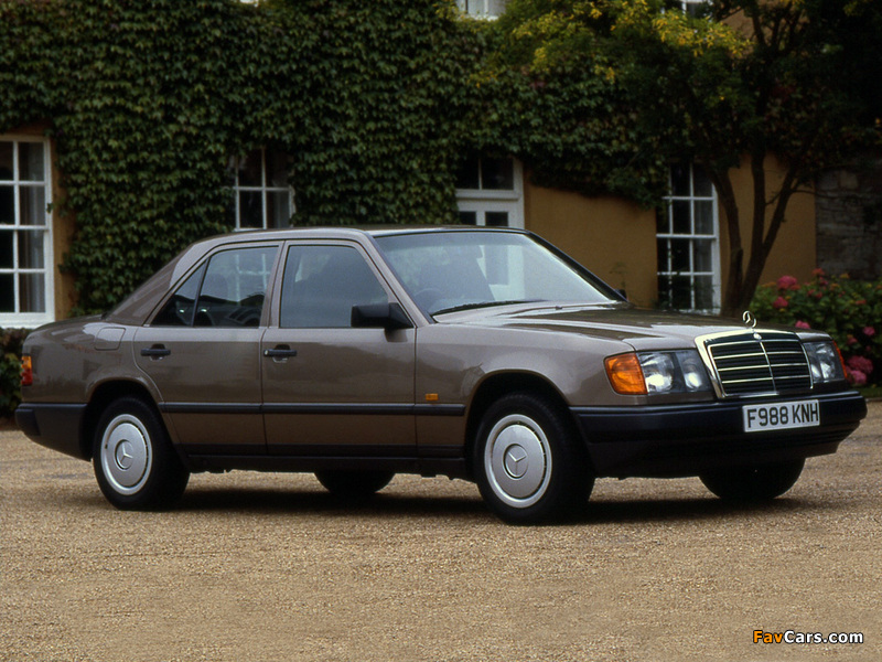 Mercedes-Benz E-Klasse UK-spec (W124) 1985–92 images (800 x 600)