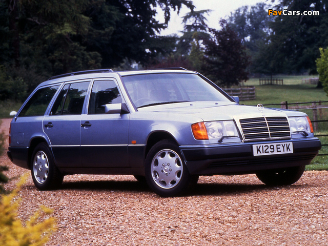 Mercedes-Benz E-Klasse Estate UK-spec (S124) 1985–93 pictures (640 x 480)