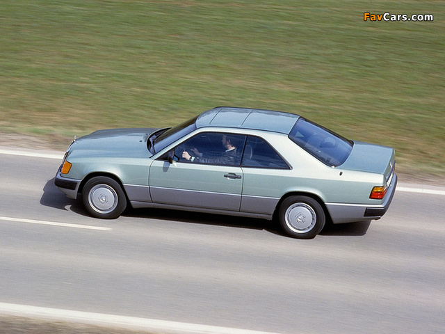 Mercedes-Benz E-Klasse Coupe (C124) 1987–96 photos (640 x 480)