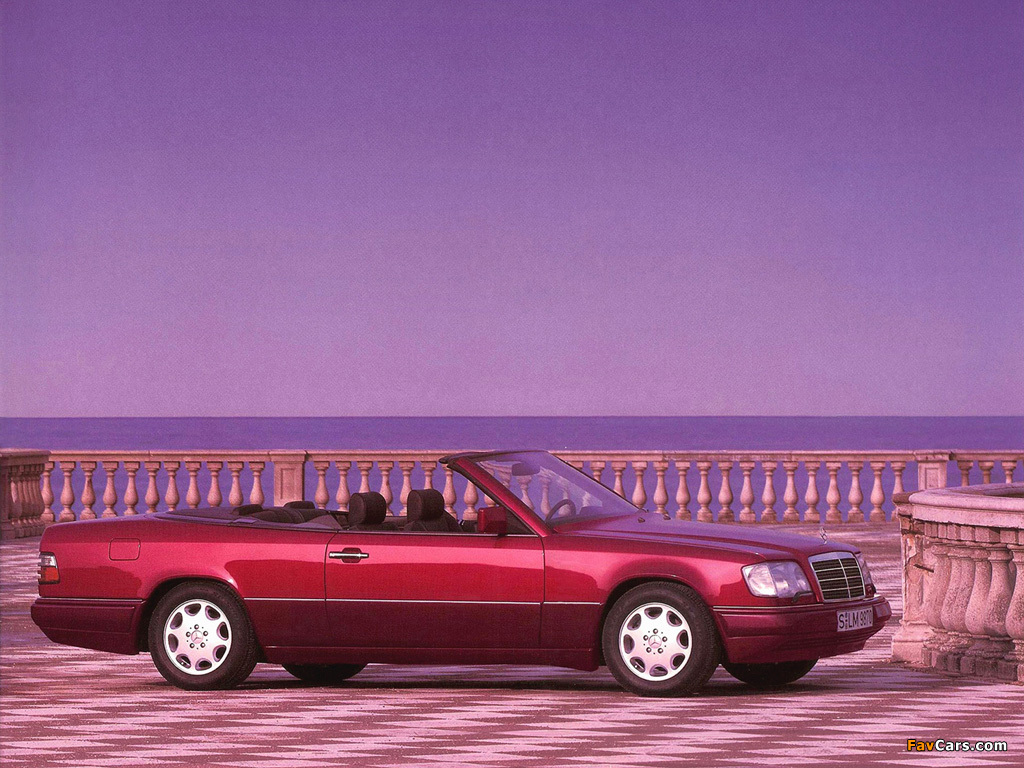 Mercedes-Benz E-Klasse Cabrio (A124) 1991–98 photos (1024 x 768)