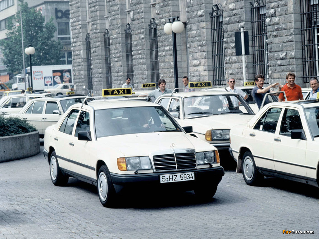 Mercedes-Benz E-Klasse Taxi (W124) photos (1024 x 768)
