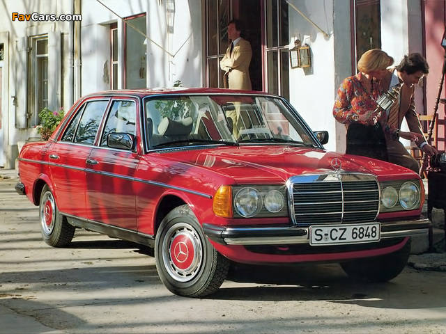 Mercedes-Benz 280 E (W123) 1975–85 photos (640 x 480)