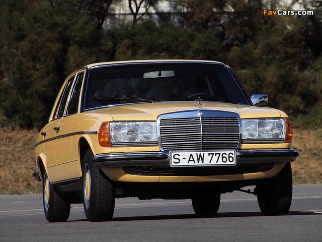 Mercedes-Benz 280 E (W123) 1975–85 wallpapers (640 x 480)
