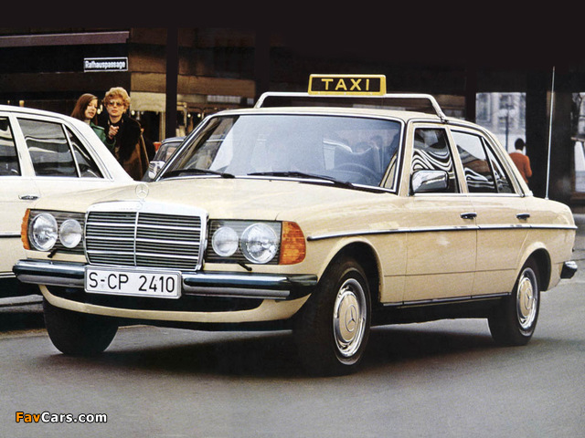 Mercedes-Benz E-Klasse Taxi (W123) 1975–85 wallpapers (640 x 480)