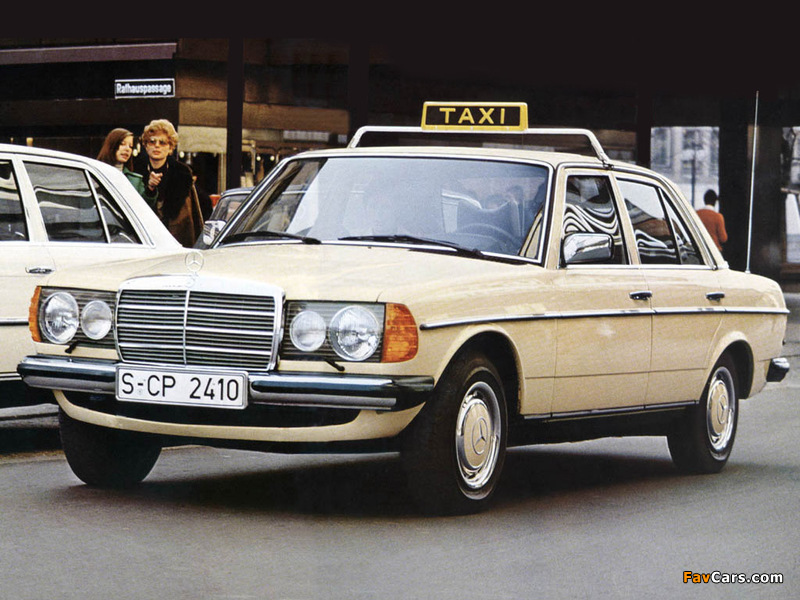 Mercedes-Benz E-Klasse Taxi (W123) 1975–85 wallpapers (800 x 600)
