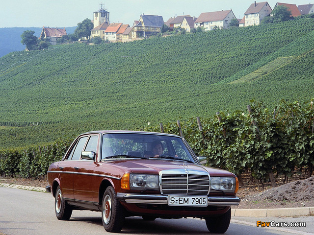 Mercedes-Benz E-Klasse (W123) 1976–85 images (640 x 480)