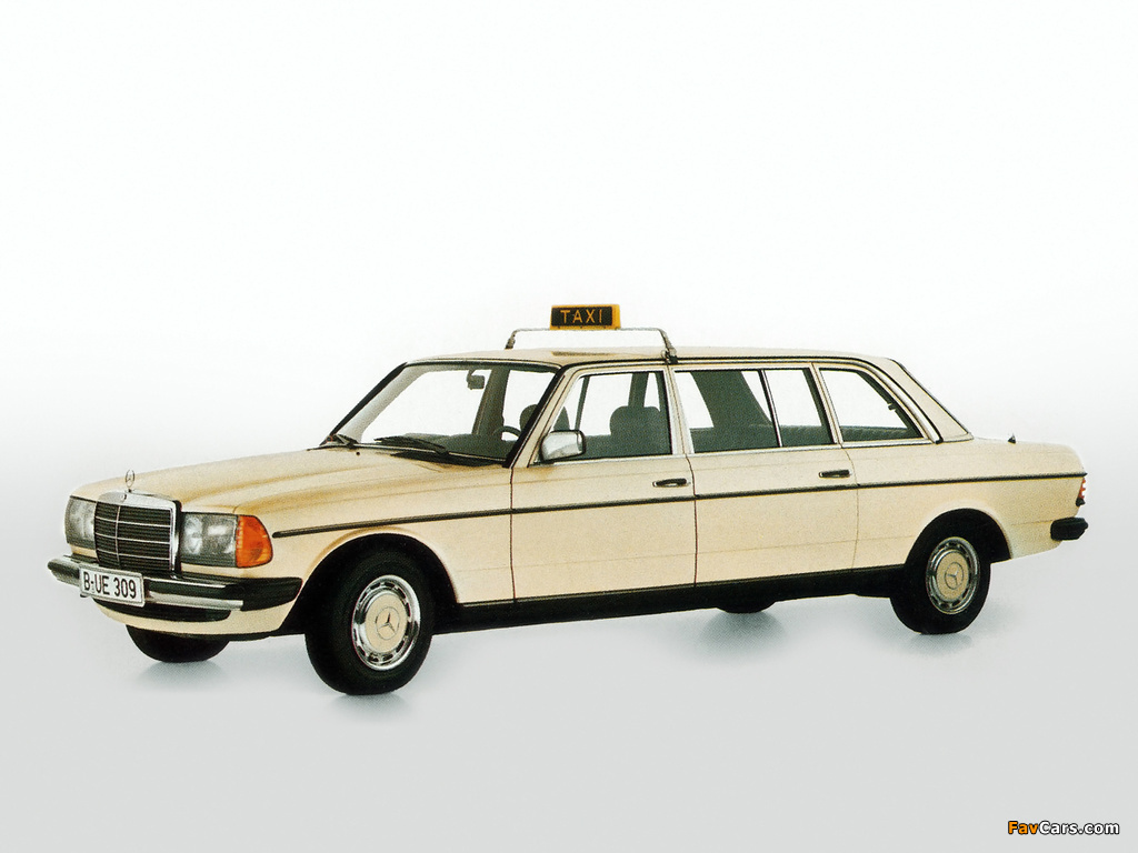 Mercedes-Benz 300 D Limousine Taxi (V123) 1977–85 photos (1024 x 768)