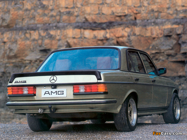 AMG 280 E (W123) 1978–85 pictures (640 x 480)