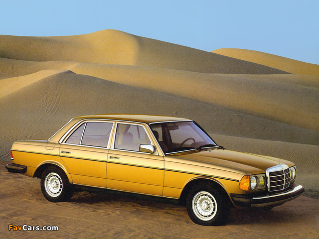 Mercedes-Benz 300 D Turbodiesel (W123) 1981–85 wallpapers (640 x 480)