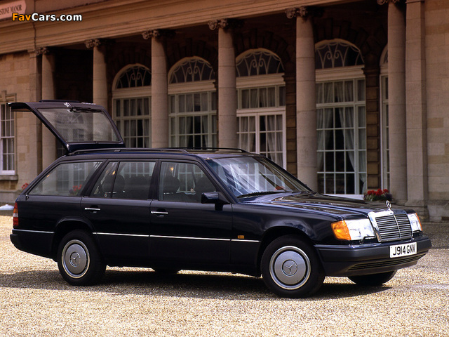 Mercedes-Benz E-Klasse Estate UK-spec (S124) 1985–93 images (640 x 480)