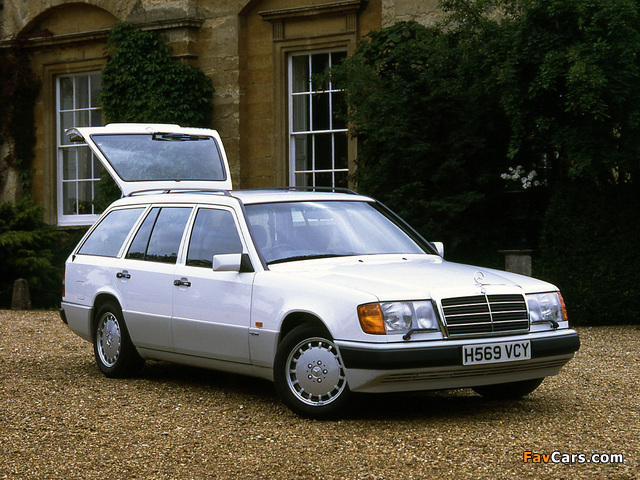 Mercedes-Benz E-Klasse Estate UK-spec (S124) 1985–93 pictures (640 x 480)