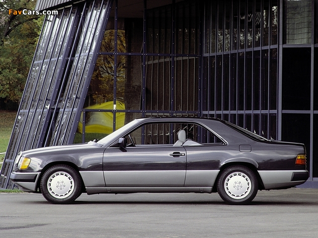 Mercedes-Benz E-Klasse Coupe (C124) 1987–96 photos (640 x 480)