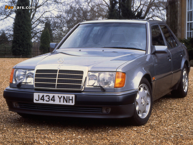 Mercedes-Benz 500 E (W124) 1990–93 photos (640 x 480)