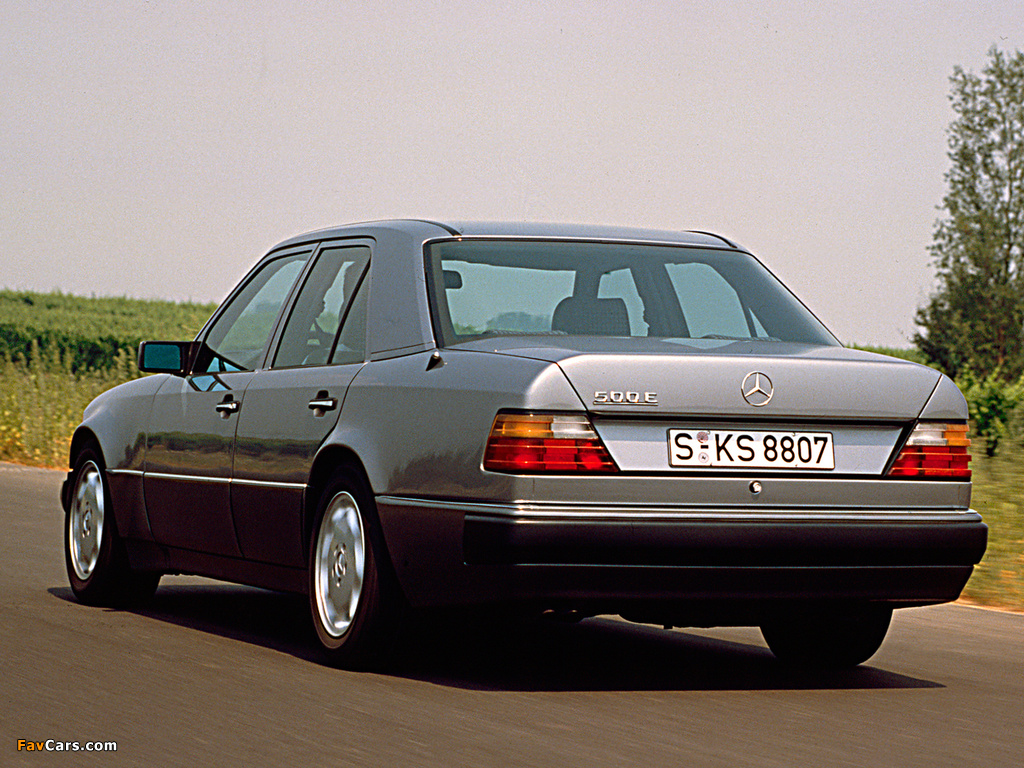 Mercedes-Benz 500 E (W124) 1990–93 photos (1024 x 768)