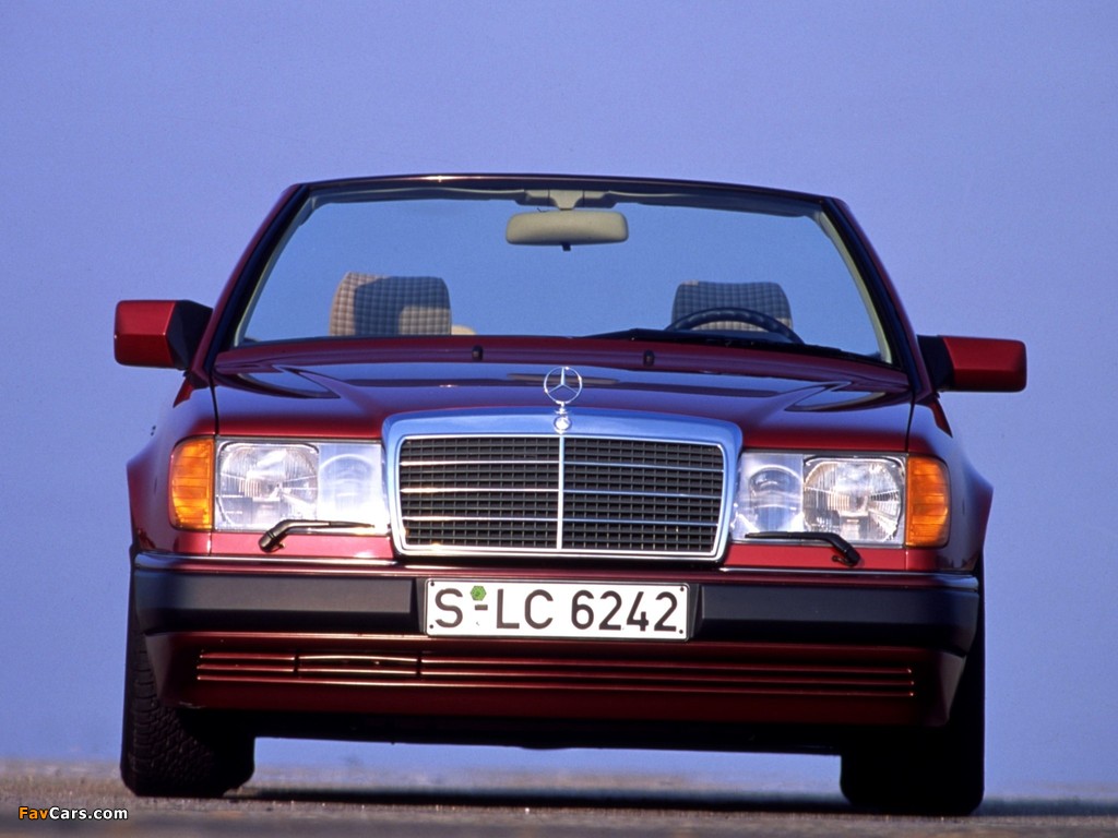 Mercedes-Benz E-Klasse Cabrio (A124) 1991–98 images (1024 x 768)