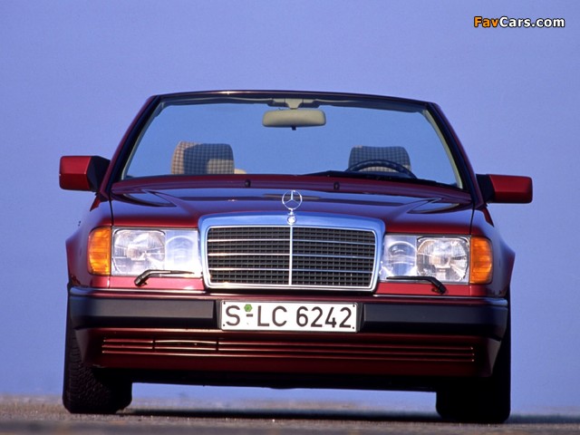 Mercedes-Benz E-Klasse Cabrio (A124) 1991–98 images (640 x 480)