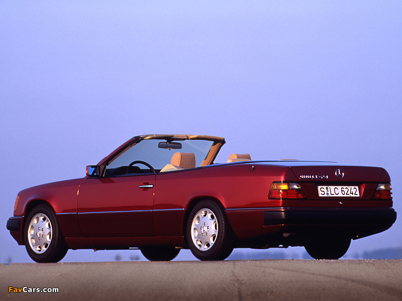 Mercedes-Benz E-Klasse Cabrio (A124) 1991–98 images (800 x 600)