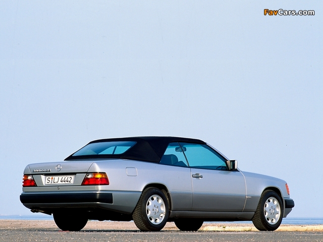 Mercedes-Benz E-Klasse Cabrio (A124) 1991–98 images (640 x 480)