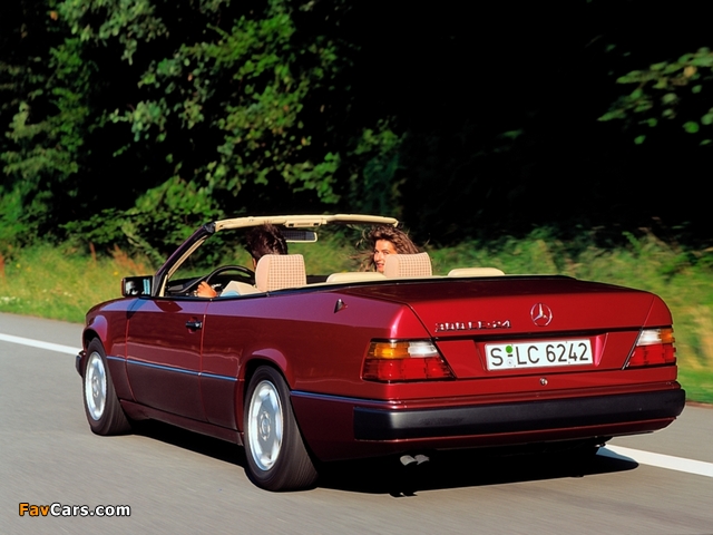 Mercedes-Benz E-Klasse Cabrio (A124) 1991–98 images (640 x 480)