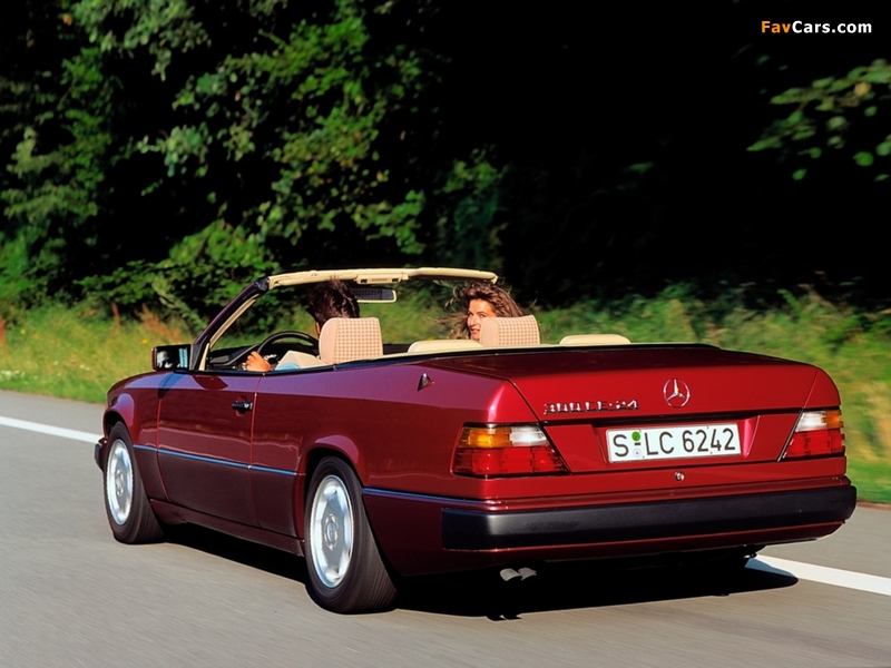 Mercedes-Benz E-Klasse Cabrio (A124) 1991–98 images (800 x 600)