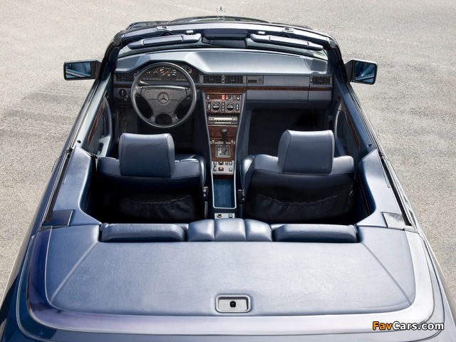 Mercedes-Benz E-Klasse Cabrio (A124) 1991–98 photos (640 x 480)