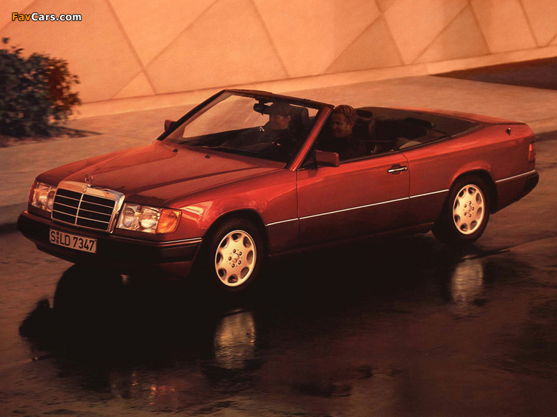 Mercedes-Benz E-Klasse Cabrio (A124) 1991–98 pictures (800 x 600)