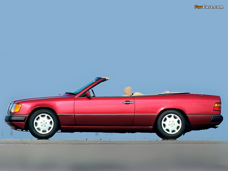 Mercedes-Benz E-Klasse Cabrio (A124) 1991–98 wallpapers (800 x 600)