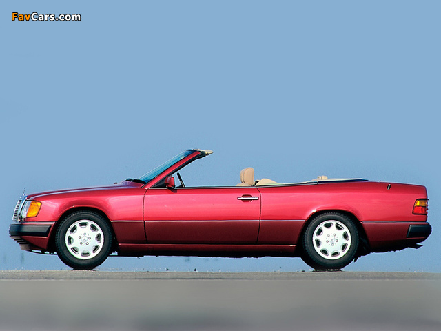 Mercedes-Benz E-Klasse Cabrio (A124) 1991–98 wallpapers (640 x 480)