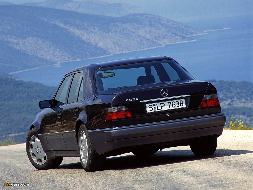 Mercedes-Benz E 500 (W124) 1993–95 photos (1024 x 768)