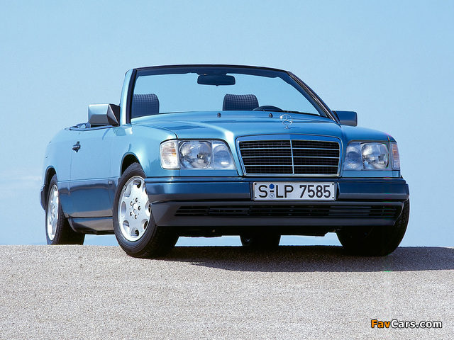 Mercedes-Benz E 220 Cabrio (A124) 1993–96 photos (640 x 480)