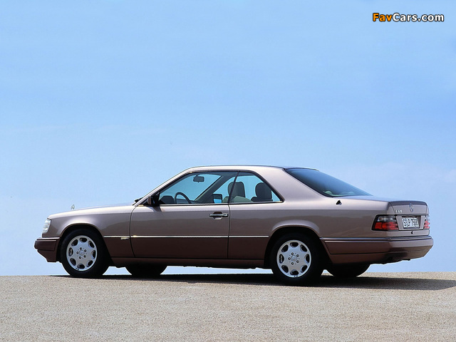 Mercedes-Benz E 320 Coupe (C124) 1993–96 pictures (640 x 480)