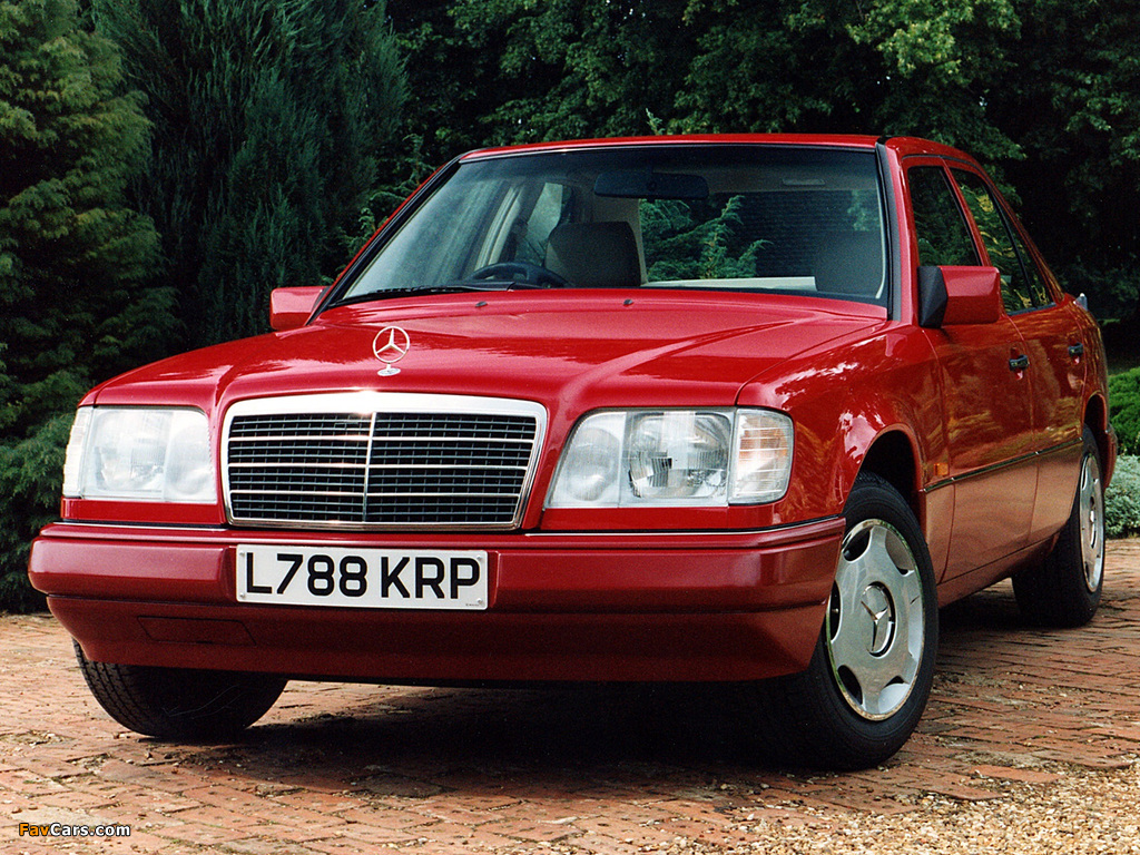 Mercedes-Benz E-Klasse UK-spec (W124) 1993–95 pictures (1024 x 768)