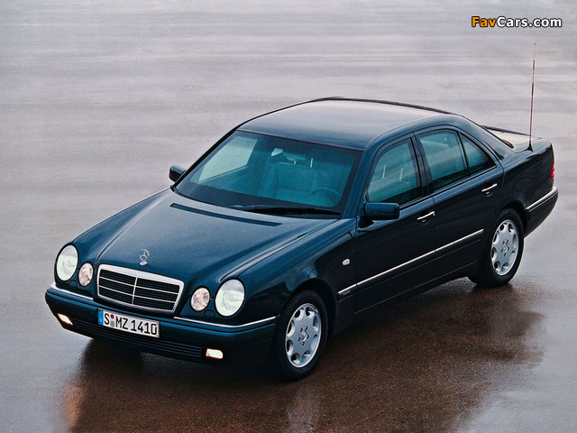 Mercedes-Benz E-Klasse Guard (W210) 1995–99 wallpapers (640 x 480)