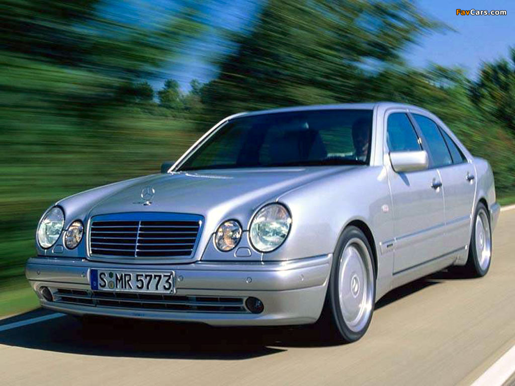 Mercedes-Benz E 50 AMG (W210) 1996–97 images (1024 x 768)