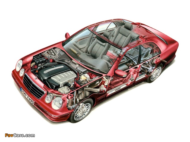 Mercedes-Benz E 200 CDI (W210) 1999–2002 images (640 x 480)