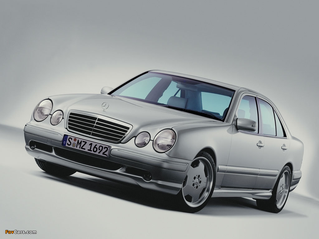 Mercedes-Benz E 55 AMG (W210) 1999–2002 images (1024 x 768)