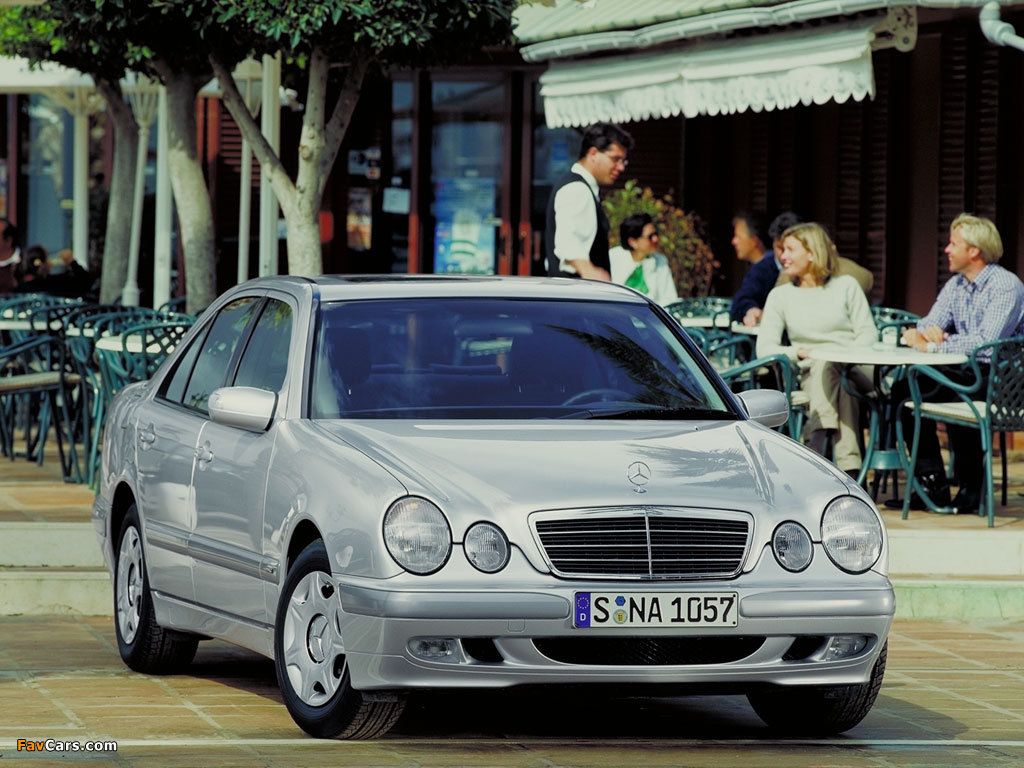 Mercedes-Benz E 200 (W210) 1999–2001 images (1024 x 768)