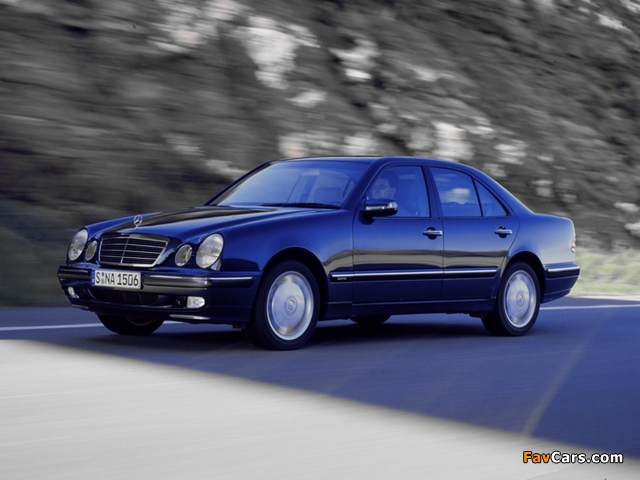 Mercedes-Benz E 430 4MATIC (W210) 1999–2002 photos (640 x 480)