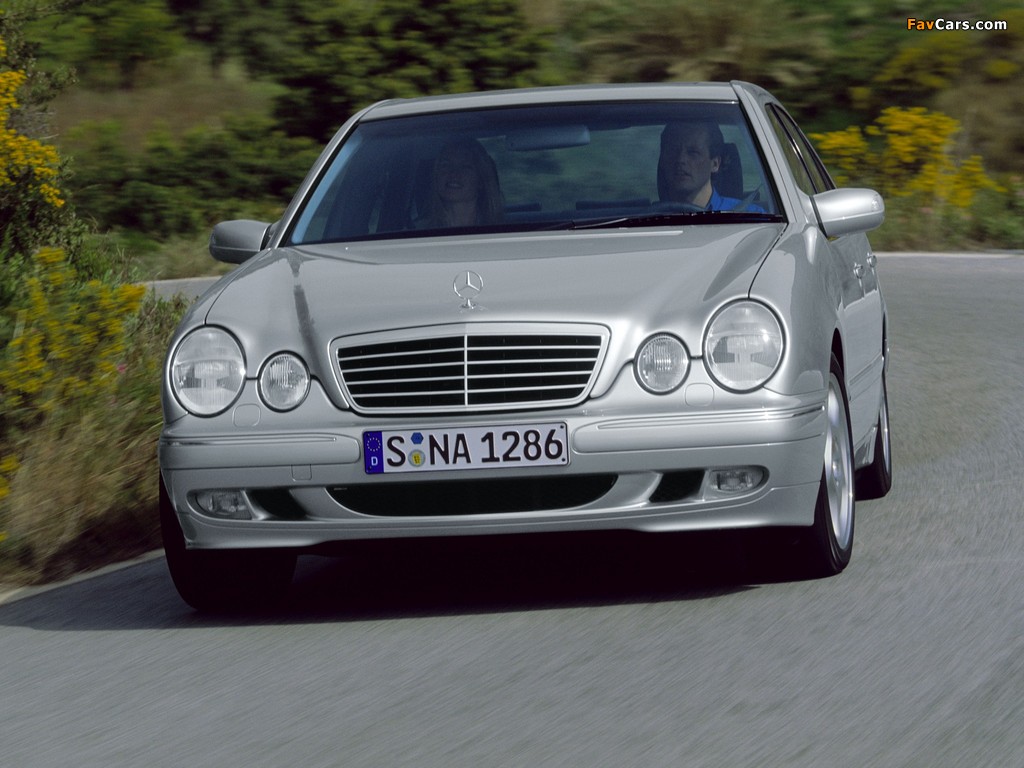 Mercedes-Benz E 270 CDI (W210) 1999–2002 pictures (1024 x 768)