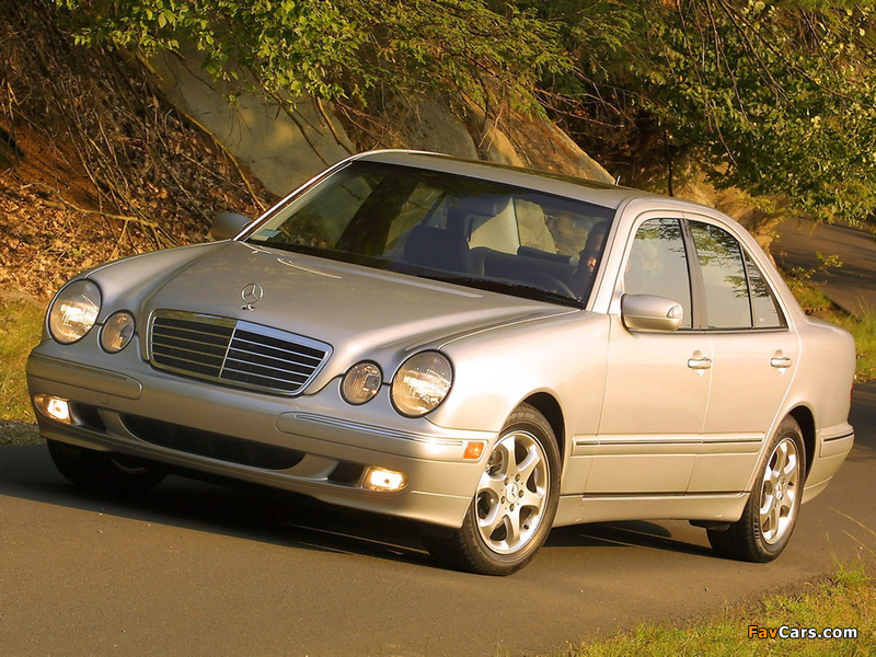 Mercedes-Benz E 320 US-spec (W210) 1999–2002 wallpapers (800 x 600)