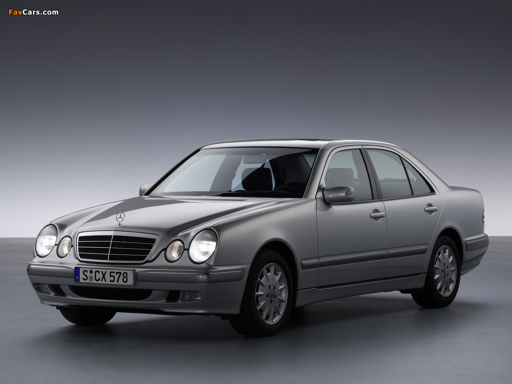 Mercedes-Benz E-Klasse (W210) 1999–2002 wallpapers (1024 x 768)