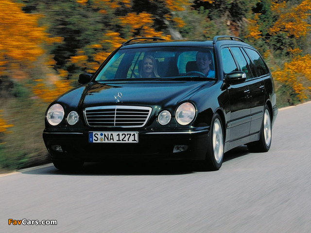 Mercedes-Benz E 430 Estate (S210) 1999–2002 wallpapers (640 x 480)