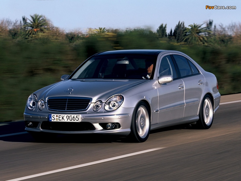 Mercedes-Benz E 500 AMG Sports Package (W211) 2002–06 images (800 x 600)