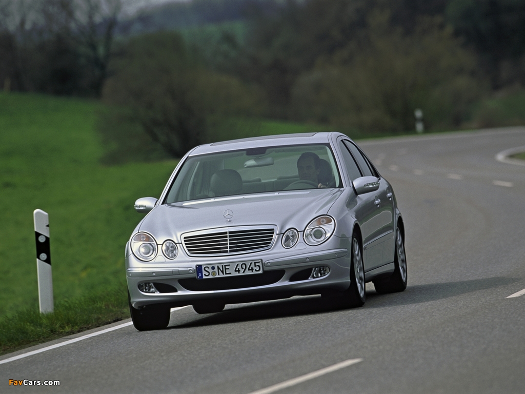 Mercedes-Benz E 420 CDI (W211) 2002–06 images (1024 x 768)
