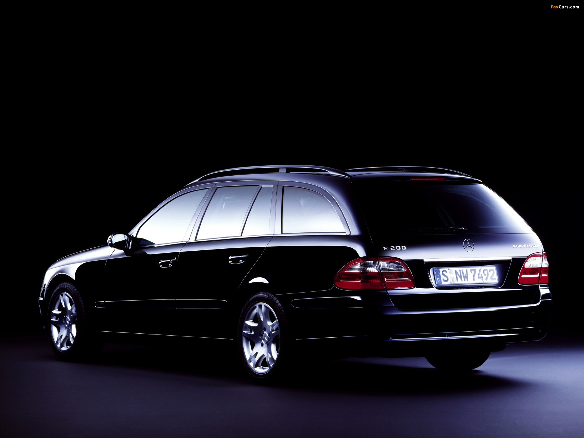 Mercedes-Benz E 200 Kompressor Estate (S211) 2002–06 photos (2048 x 1536)