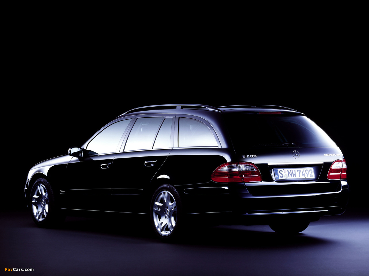 Mercedes-Benz E 200 Kompressor Estate (S211) 2002–06 photos (1280 x 960)