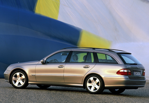 Mercedes-Benz E 320 Estate (S211) 2002–06 wallpapers