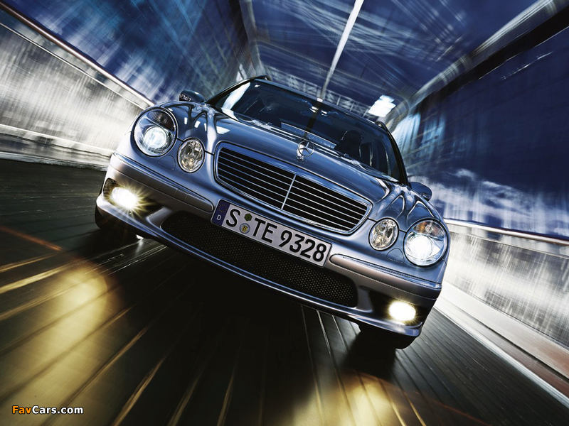 Mercedes-Benz E 55 AMG Estate (S211) 2003–06 images (800 x 600)