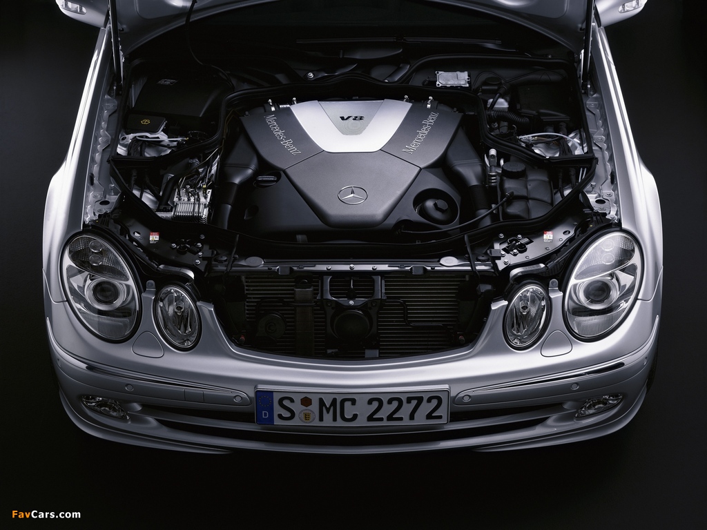 Mercedes-Benz E 400 CDI (W211) 2003–06 images (1024 x 768)