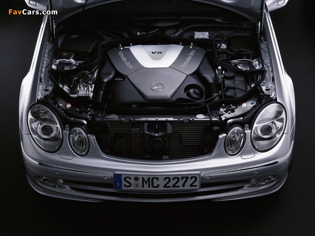 Mercedes-Benz E 400 CDI (W211) 2003–06 images (640 x 480)